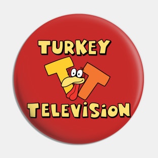 Turkey Television Pin