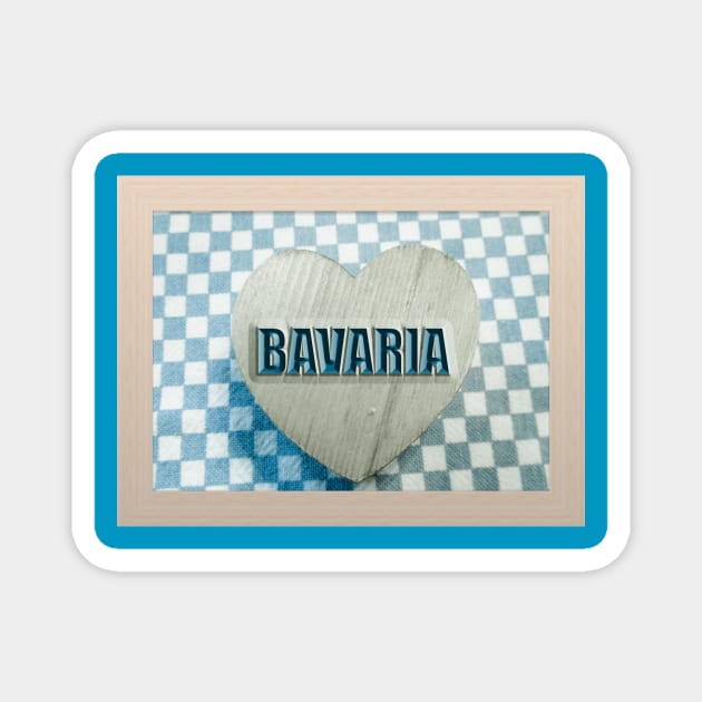 Bavaria (Bayern) Magnet by PandLCreations