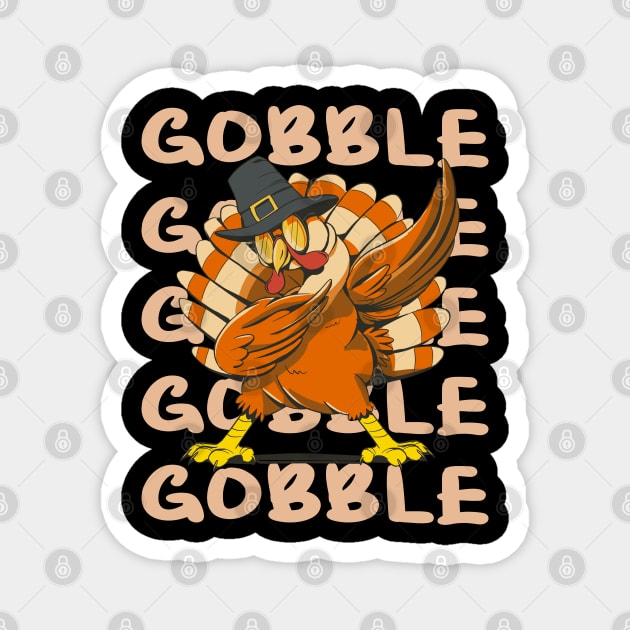 Funny ThanksGiving Turkey Magnet by JayD World