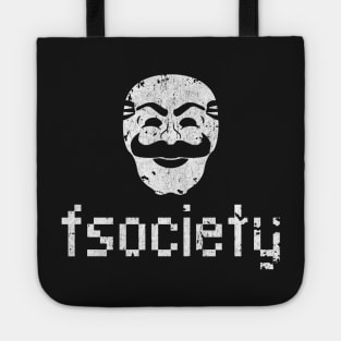 fsociety pixel - Vintage Tote