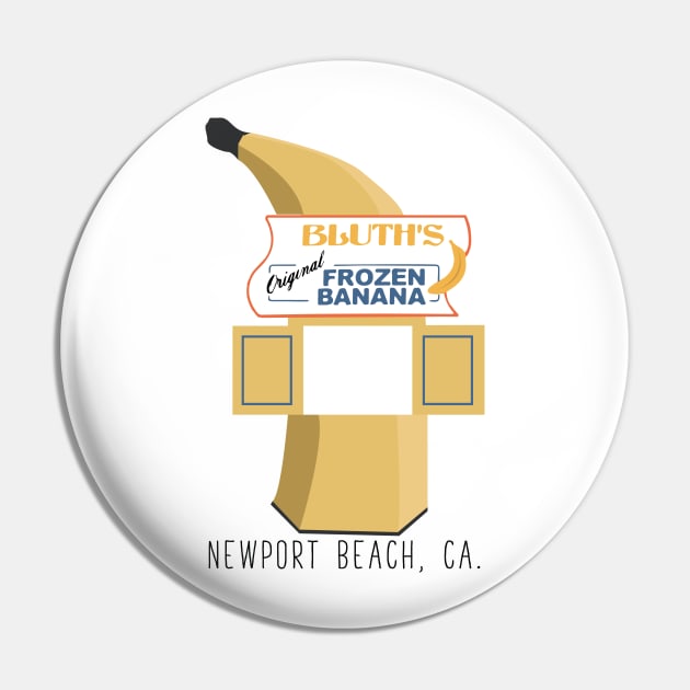 Bluth's Frozen Banana Stand Pin by mariansar