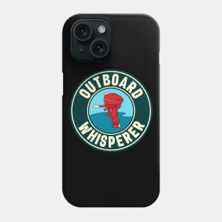 Vintage Outboard Boat Motor Whisperer Phone Case