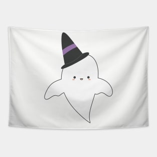 Cute happy ghost Tapestry