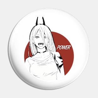 Power / ChainsawMan Fan Artwork Pin