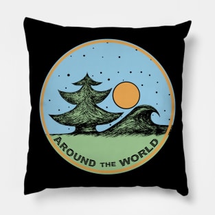 Around the world Pillow