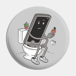 Toilet Humour Pin