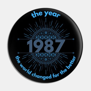 1987 Pin