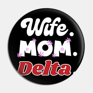 Womens Delta 1913 Sorority delta sigma theta dst Mom paraphernalia Pin