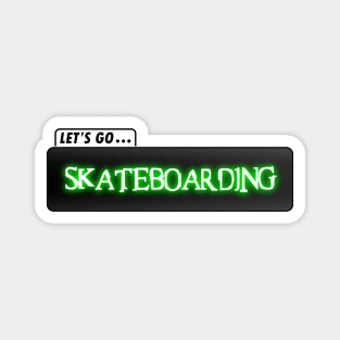 Matrix - Skateboard Sticker Spoof Magnet