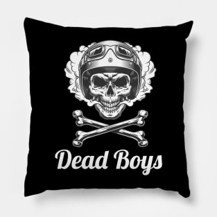 Dead Boys / Vintage Skull Style Pillow