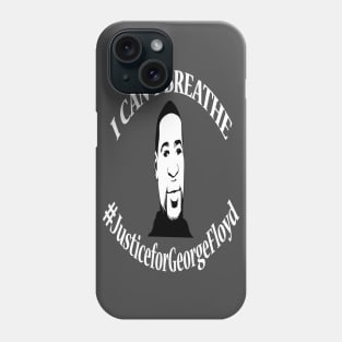 I Cant breathe Justice for George Floyd Phone Case