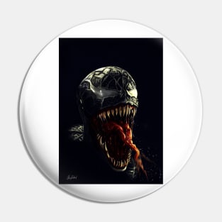 Venom Fanart Pin