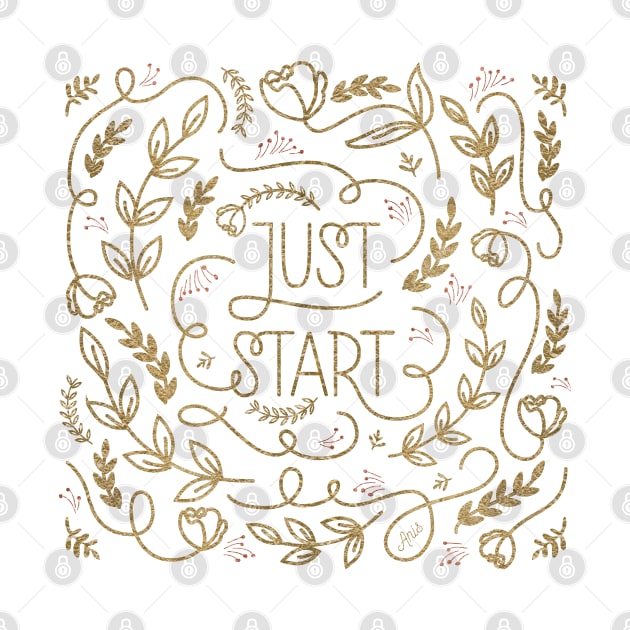 Just Start by AnisIllustration