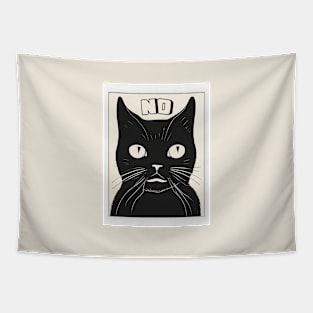 BLACK CAT Tapestry