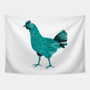 Chicken Lovers Artistic Chicken Tapestry