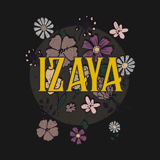 Aesthetic Proud Name Izaya Flowers Anime Retro Styles T-Shirt