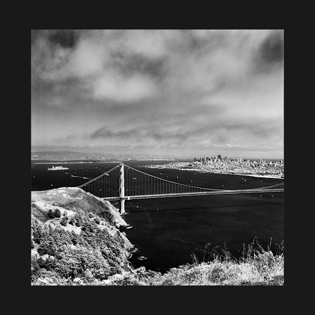 The View From Hawk Hill - 75th Anniversary of the Golden Gate Bridge by rodneyj46