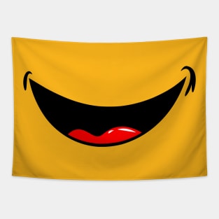 Smile Emotion Emoticon Face Tapestry