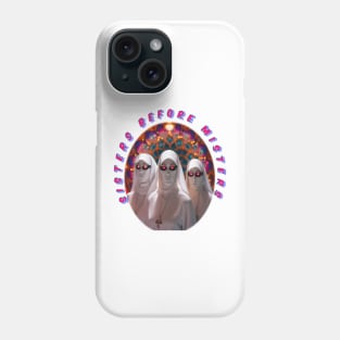 Sisters before misters, cool galentines girls,galantines, Veiled Phone Case