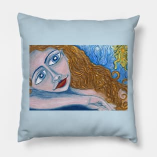 The daydreamer Pillow