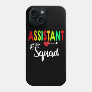 Assistant Squad Teacher Back To School Phone Case