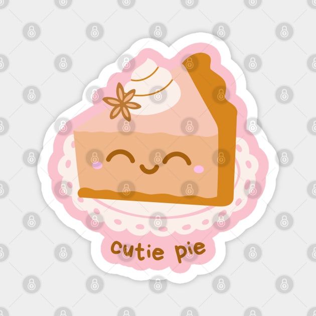 Cutie Pie Magnet by mcrerieart