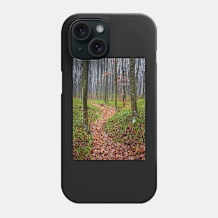 Forest alley Phone Case