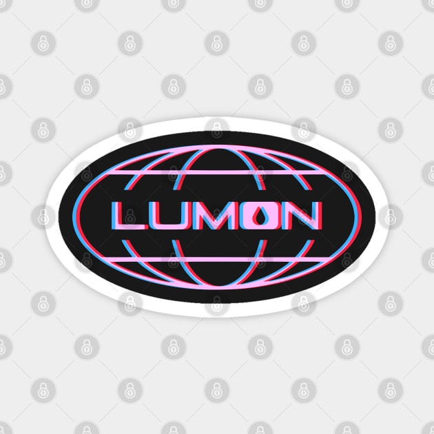 Lumon Anaglyph (Severance) Magnet by splode