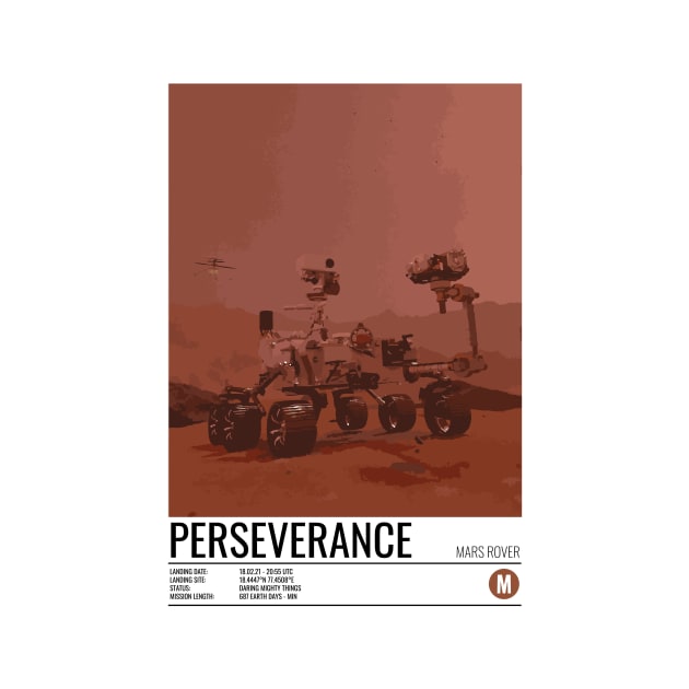 Perseverance Rover by Walford-Designs