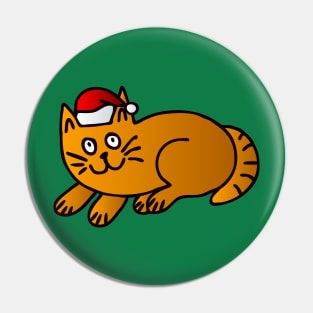 Here Comes Santa Claws Pin