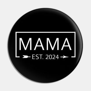 Mom Est. 2024 Expect Baby 2024, Mother 2024 New Mom 2024 Pin