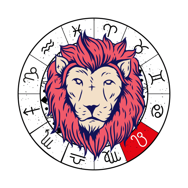 Lion star sign, zodiac sign horoscope by 2P-Design