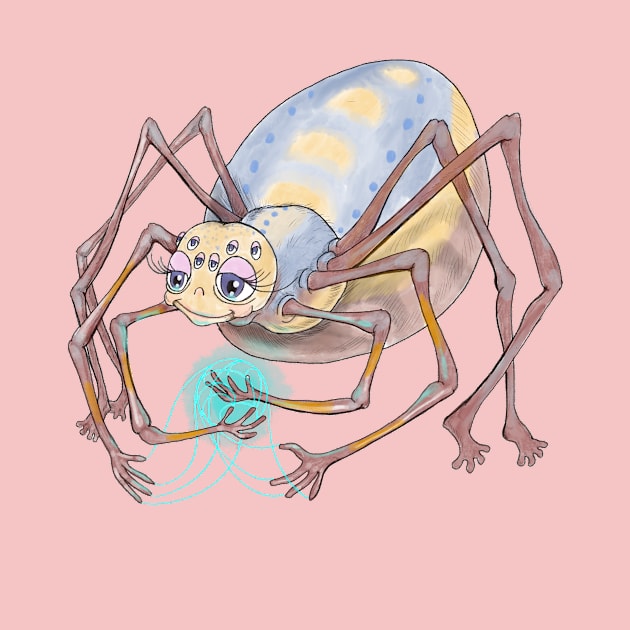 Sweet Old Orb Weaver by AmysBirdHouse