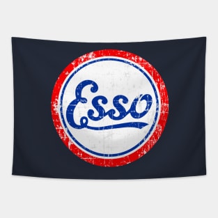 Esso Vintage Scratch Tapestry