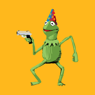 Kermit With Gun Limitied Edition T-Shirt