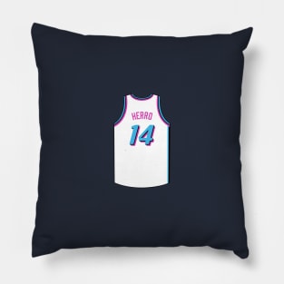 Tyler Herro Miami Jersey Qiangy Pillow