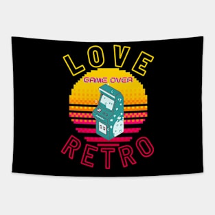 Love Retro Tapestry