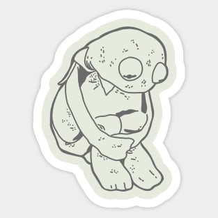 Sad old man meme Sticker for Sale by CuteKaley