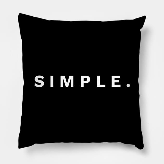 Simple - Christian Pillow by ChristianShirtsStudios