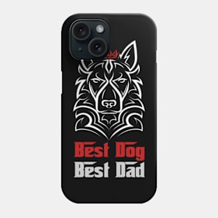 best dog best dad german shepherd dad fathers day Phone Case