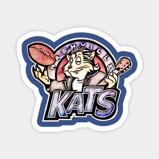 Nashville Kats Football Magnet