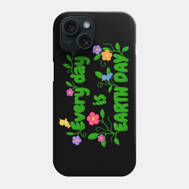 Earth Day 3 Phone Case by valentinahramov