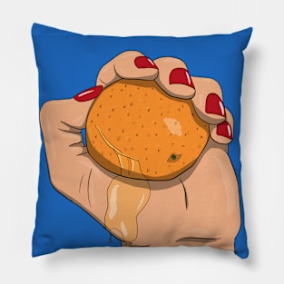 Tiny orange Pillow