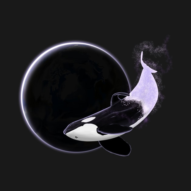 Orca in Space by Fishwhiskerz