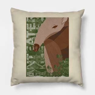 Anteater Graphic Design Pillow