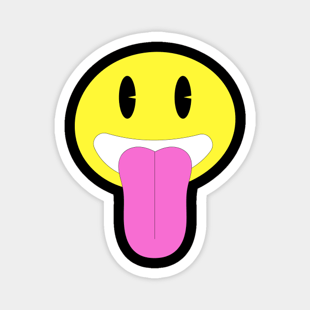 Funny Emoji Design Magnet by Utopia Shop