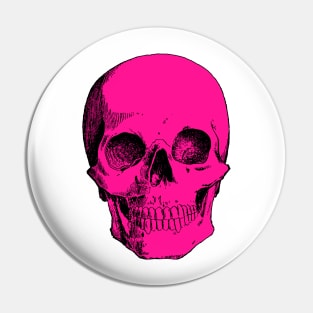 Pink Skull Pin