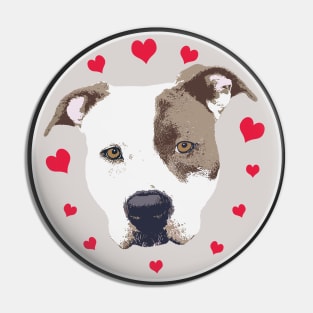 Pitbull Love Pin