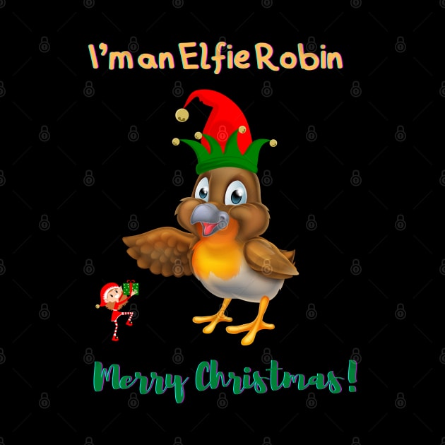 I am an Elfie Robin by PetraKDesigns