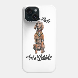 She's a Watchdog Phone Case